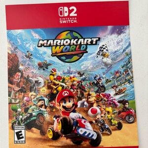 Nintendo Switch 2 Mario Kart World Game -